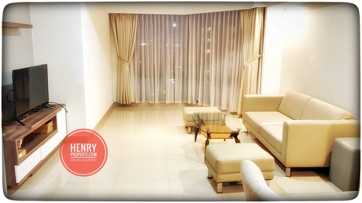 Disewakan Taman Anggrek 2+1BR Full Furnish and Renov City View