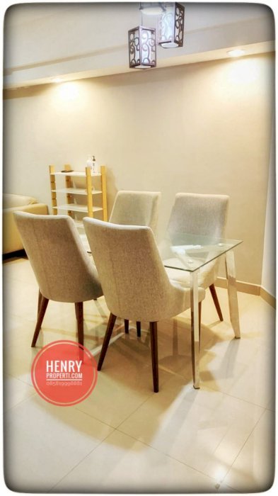 Disewakan Taman Anggrek 2+1BR Full Furnish and Renov City View