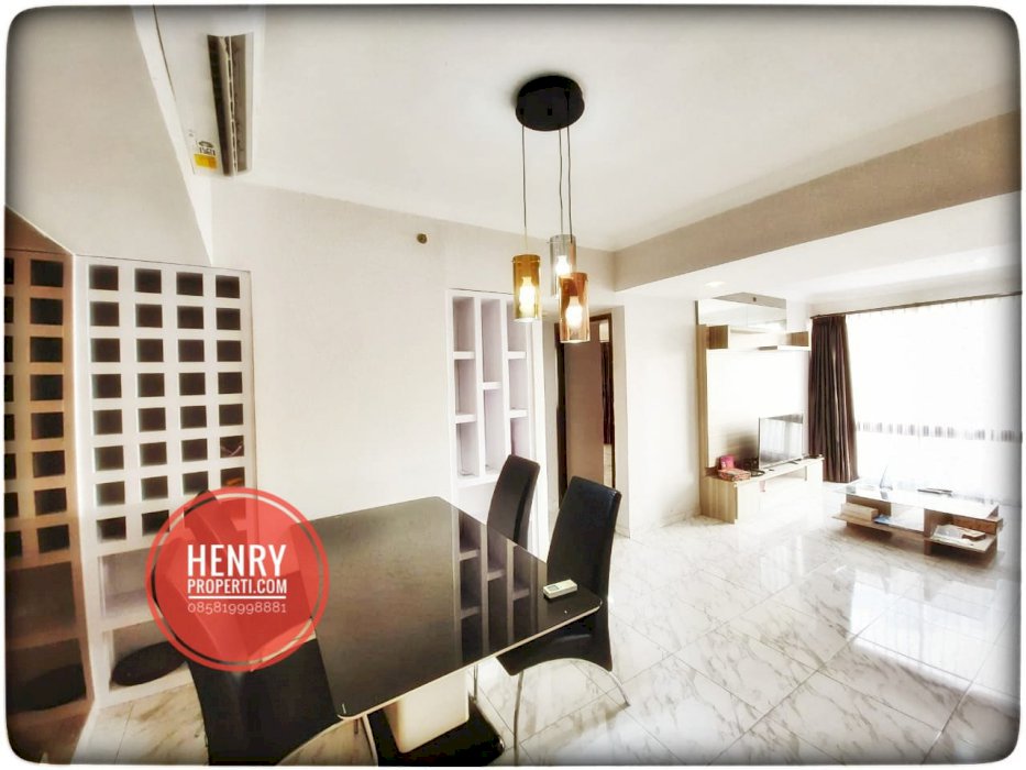 sewa apartemen 3br dengan view city lantai tinggi