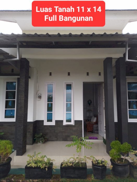 Rumah pribadi full bangunan aestetic murah meriah