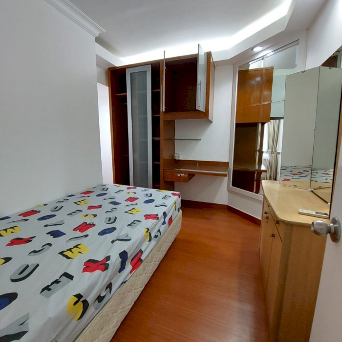 sewa apartemen taman anggrek garden view fasilitas lengkap