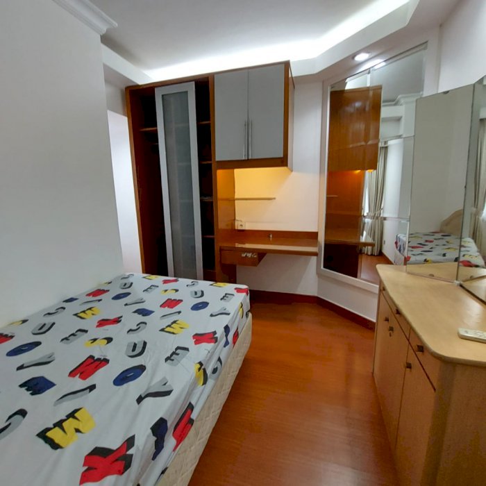 sewa apartemen taman anggrek garden view fasilitas lengkap