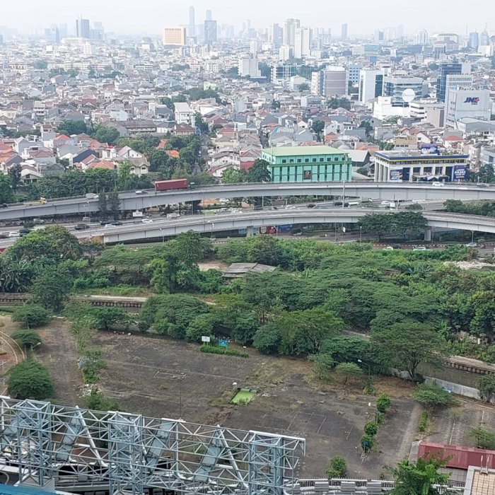 tamana nggrek di sewakan pertahun city view 2+1br
