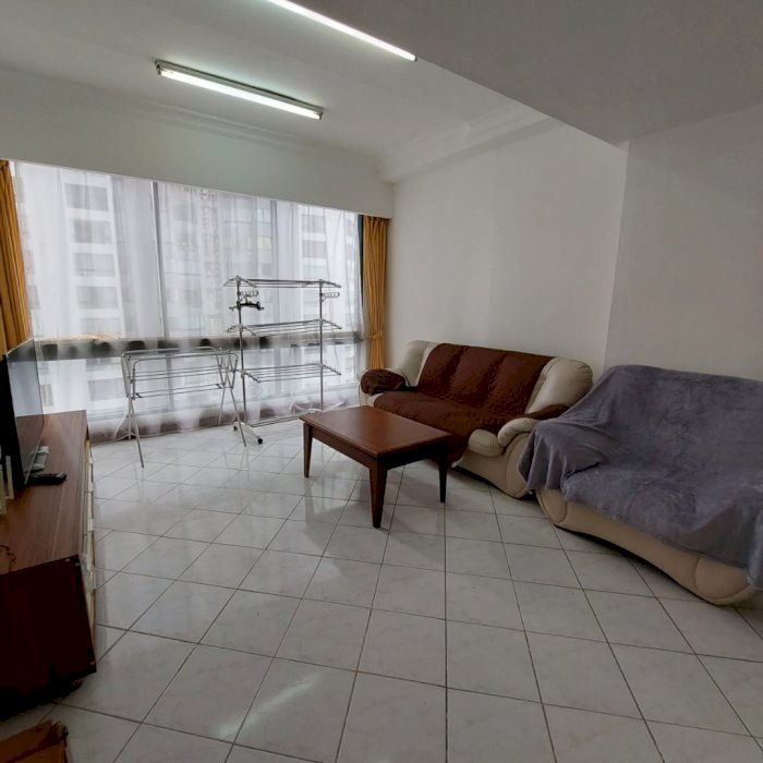 apartemen taman anggrek unit sudut 2br jakarta barat sewa pertahun