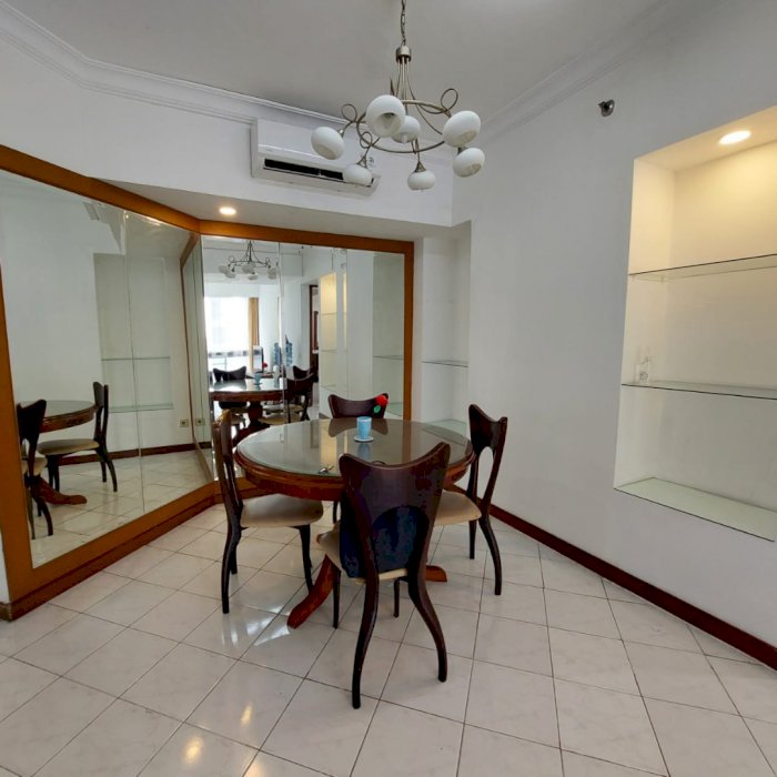 apartemen taman anggrek unit sudut 2br jakarta barat sewa pertahun