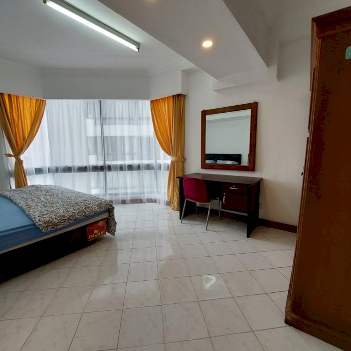 apartemen taman anggrek unit sudut 2br jakarta barat sewa pertahun