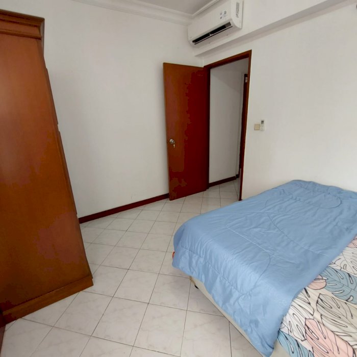 apartemen taman anggrek unit sudut 2br jakarta barat sewa pertahun