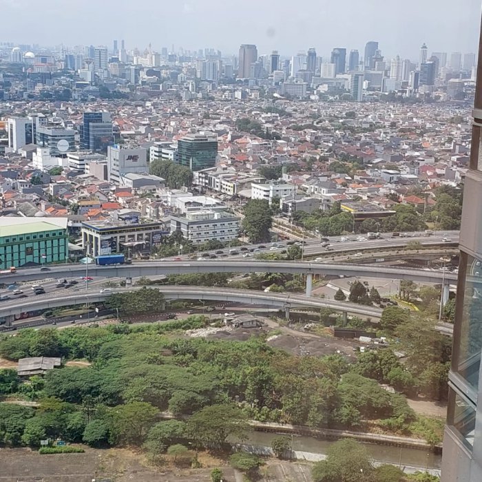 dijual apartemen taman anggrek view city unit terbaru