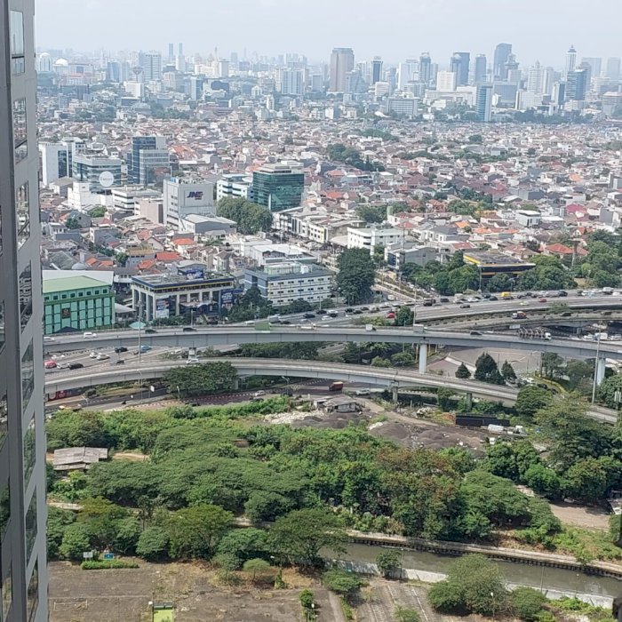 dijual apartemen taman anggrek view city unit terbaru