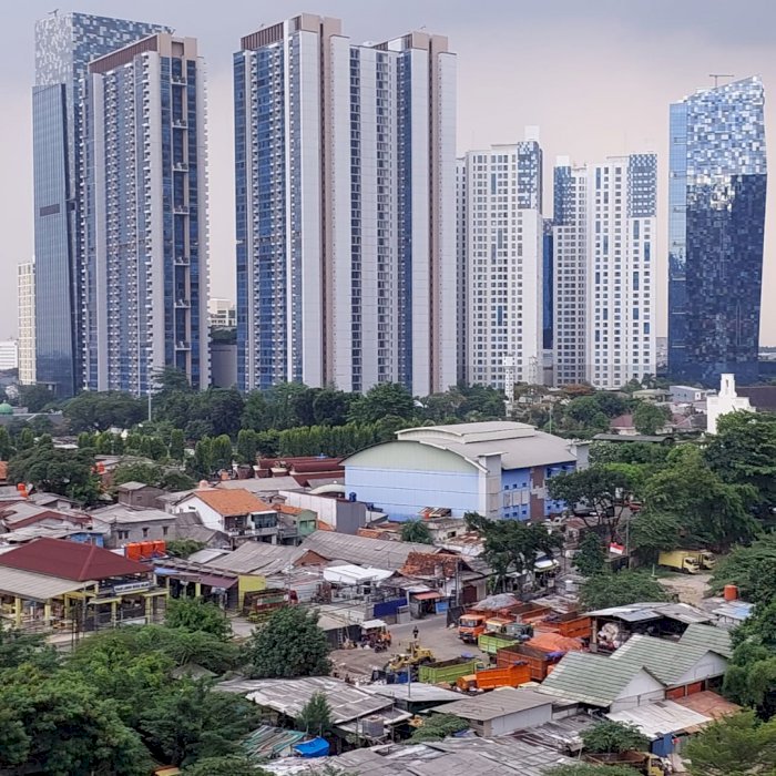 jual apartemen Taman Rasuna hadap city harga 1.35 milliar