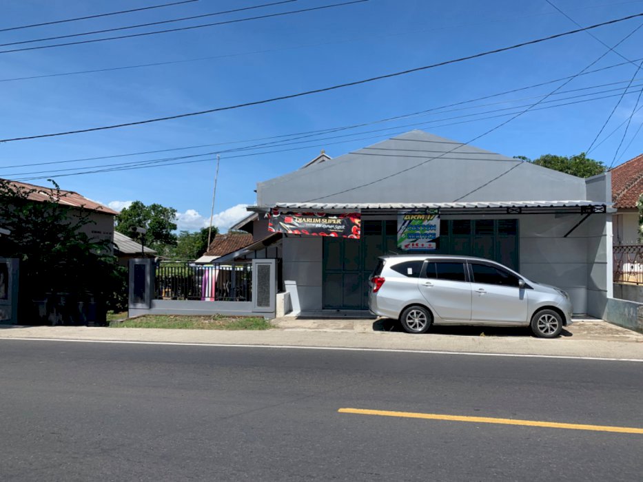 Di jual Rumah ruko plus tanah pinggir jalan utama cirebon kuningan
