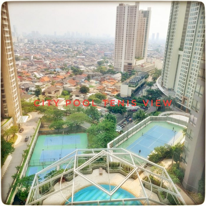 Sewa taman anggrek unit 2br fasilitas lengkap harga 120 juta pertahun