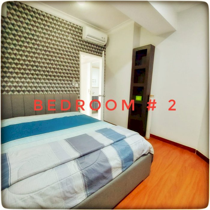 Sewa taman anggrek unit 2br fasilitas lengkap harga 120 juta pertahun