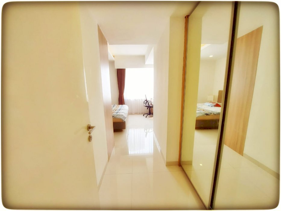 sewa 2 kamar tidur apartemen taman anggrek condominium jakarta barat
