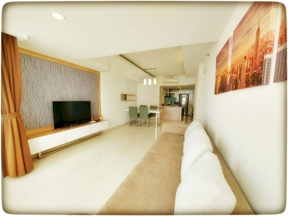 sewa 2 kamar tidur apartemen taman anggrek condominium jakarta barat