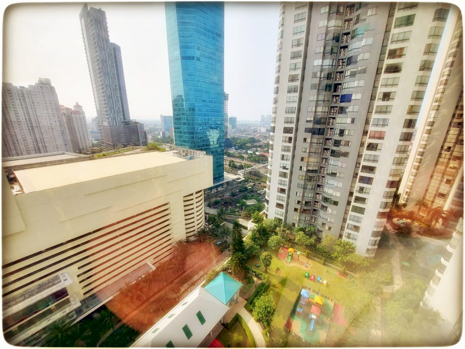 sewa 2 kamar tidur apartemen taman anggrek condominium jakarta barat