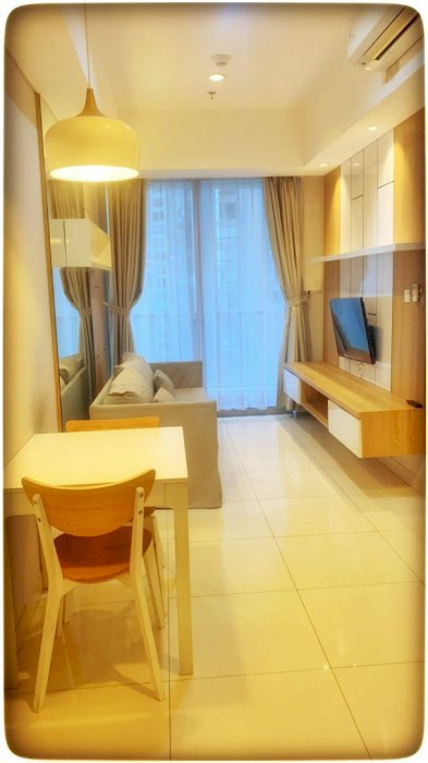 sewa apartemen taman anggrek residence 3br harga 100 juta pertahun