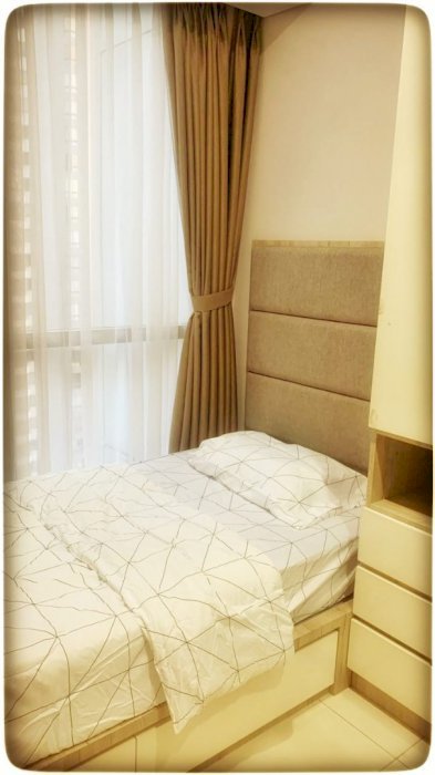 sewa apartemen taman anggrek residence 3br harga 100 juta pertahun