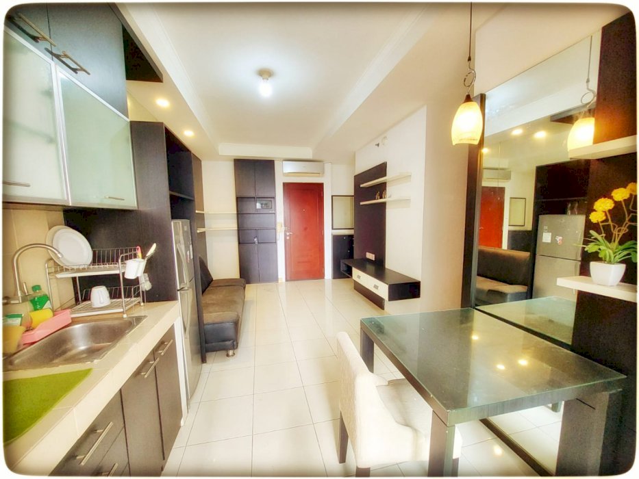 jual  Cepat 2BR Medit 2 Furnish Pool View Lantai Favorit Jarang Ada