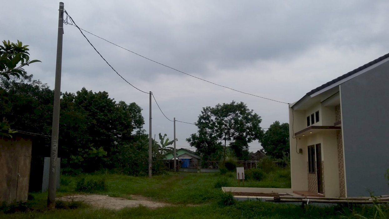 dijual tanah cluster siap bangun, bonus rumah contoh, dekat stasiun