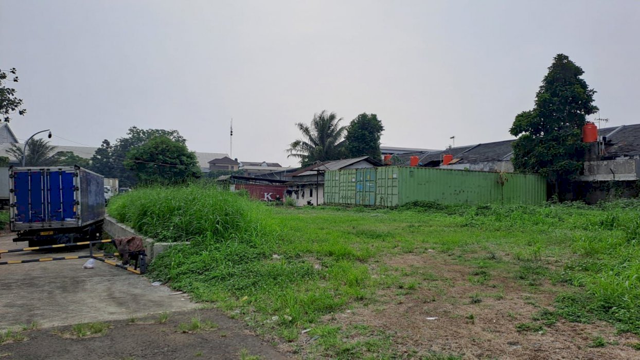 Di Jual Murah  Tanah + Gudang Lokasi Strategis Bojongsari Depok