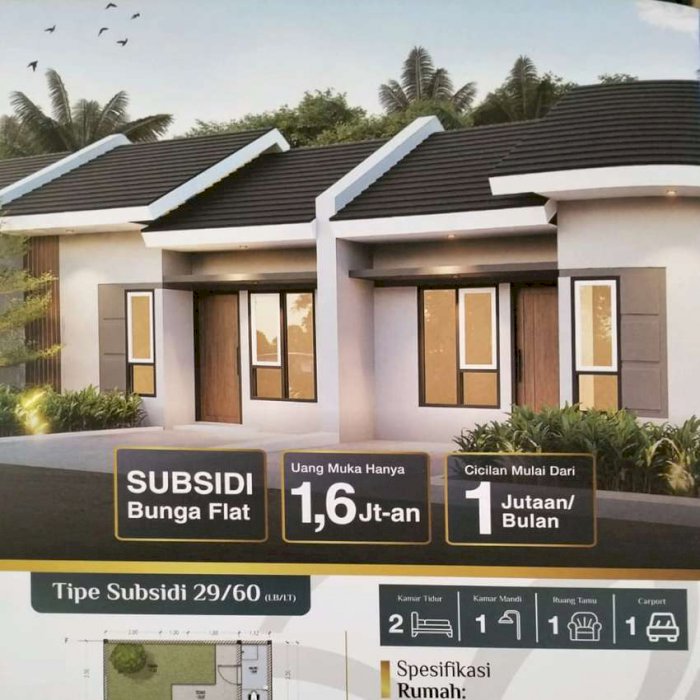 Rumah murah subsidi Permata Puri Harmoni 2/pph2