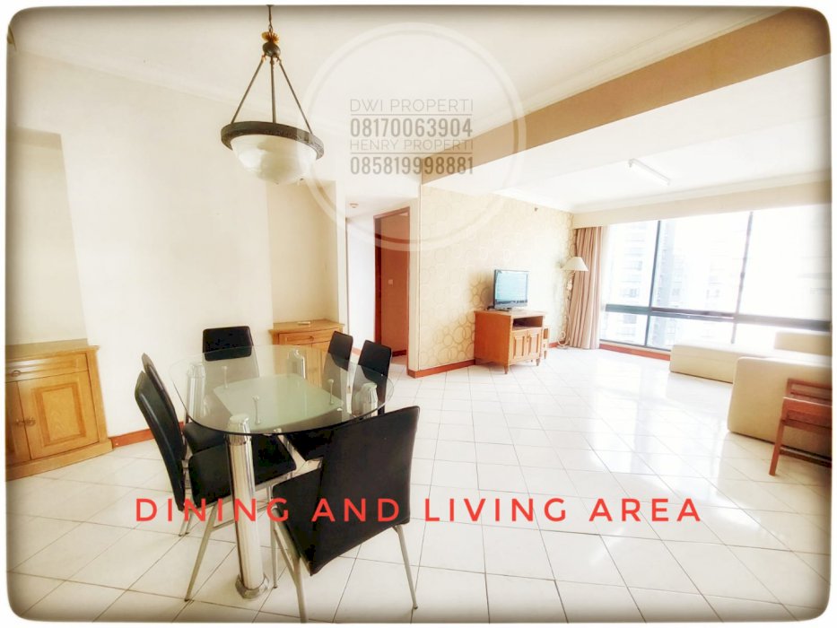 Dijual Unit 2+1BR City + View di Taman Anggrek Condominium