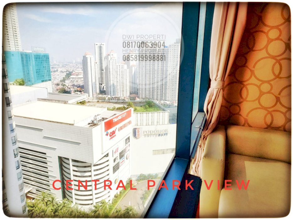 Dijual Unit 2+1BR City + View di Taman Anggrek Condominium