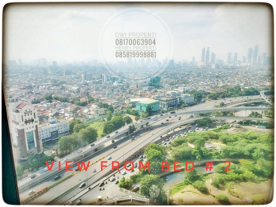 Dijual Unit 2+1BR City + View di Taman Anggrek Condominium