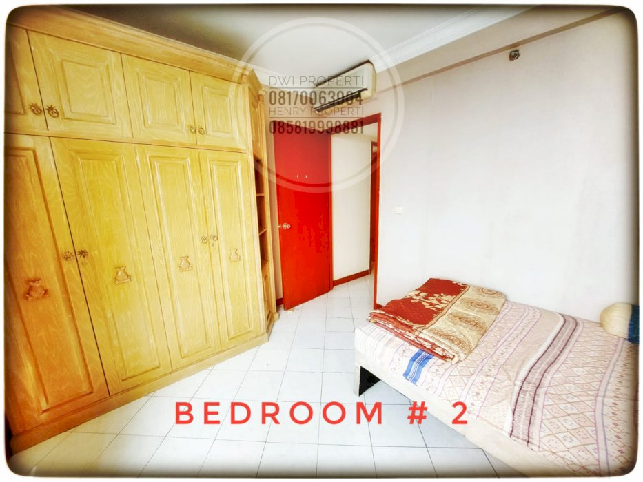 Dijual Unit 2+1BR City + View di Taman Anggrek Condominium
