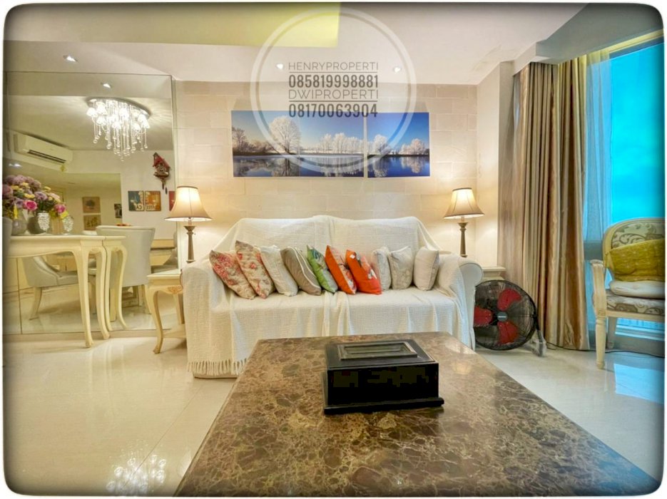 Dijual Unit 2+1BR di Taman Anggrek Condominium sudah di renovasi