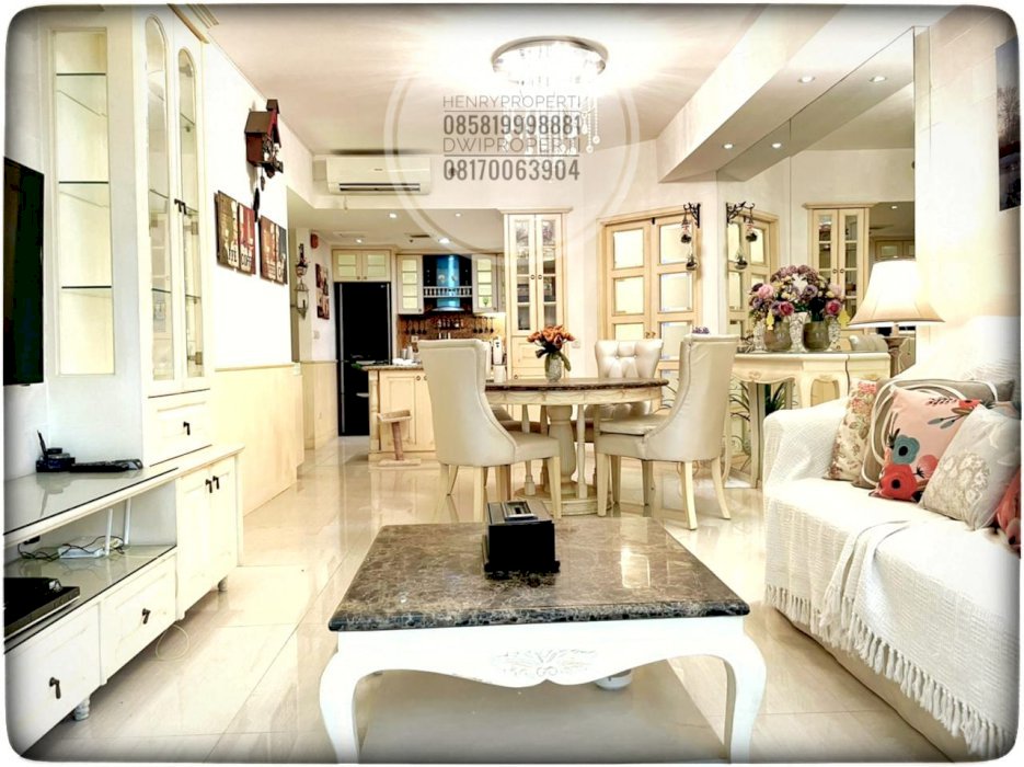 Dijual Unit 2+1BR di Taman Anggrek Condominium sudah di renovasi