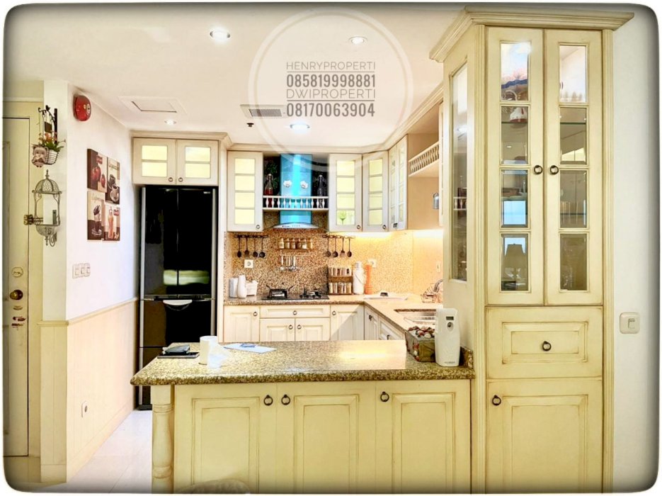 Dijual Unit 2+1BR di Taman Anggrek Condominium sudah di renovasi