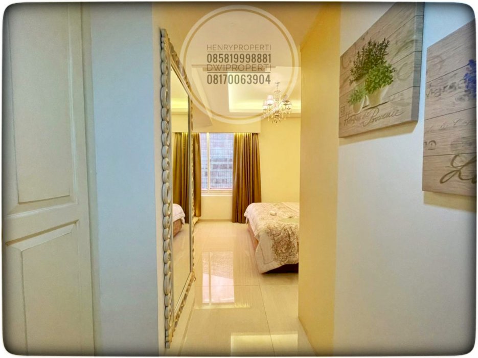 Dijual Unit 2+1BR di Taman Anggrek Condominium sudah di renovasi