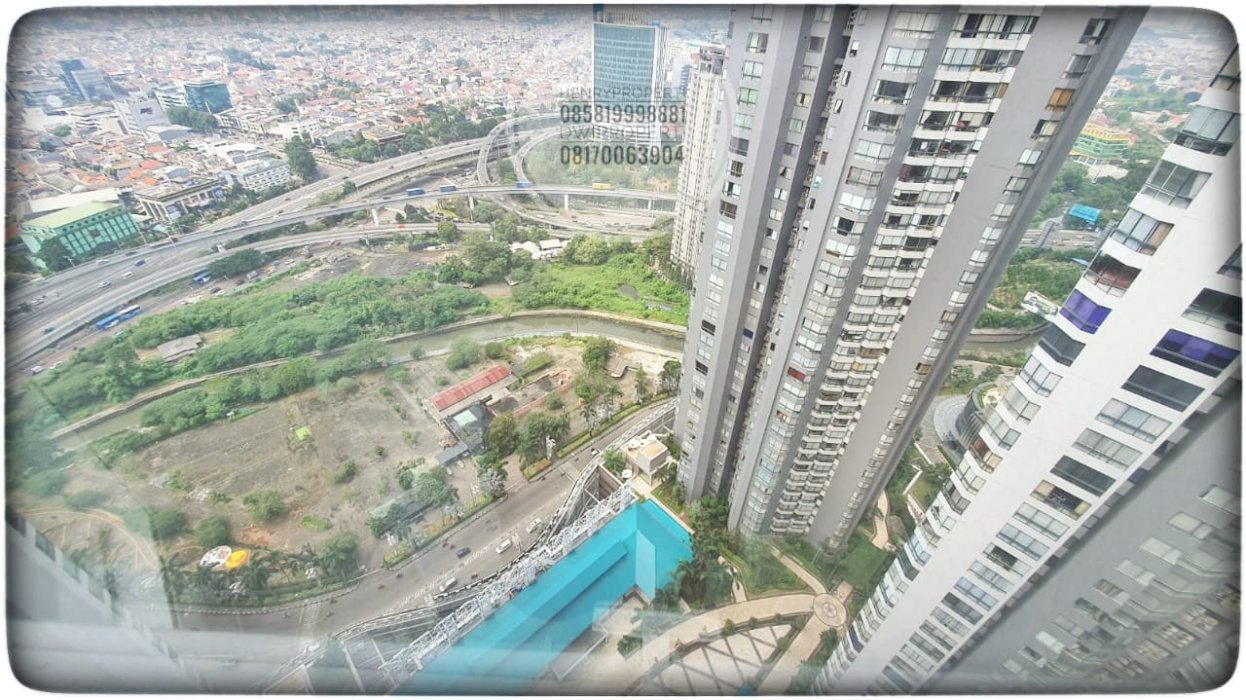 Dijual Unit 3BR Full Furnish  di Taman Anggrek Condominium sudah renov