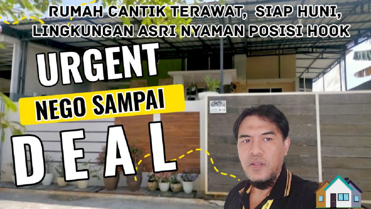 Urgent Di jual cepat ,Nego sampai Deal , Rumah terawat siap huni