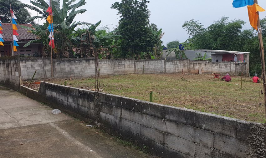 tanah kavling siap bangun, masuk mobil, bebas banjir, lokasi strategis