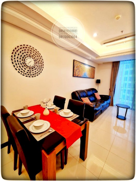 Dijual Casagrande Unit Cantik 2+1BR Full Furnish dan Full Renov