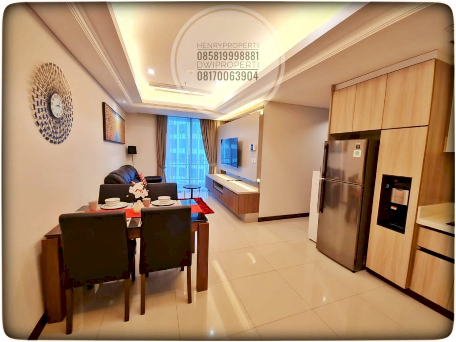 Dijual Casagrande Unit Cantik 2+1BR Full Furnish dan Full Renov