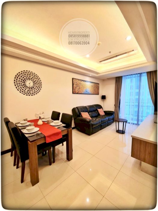 Dijual Casagrande Unit Cantik 2+1BR Full Furnish dan Full Renov