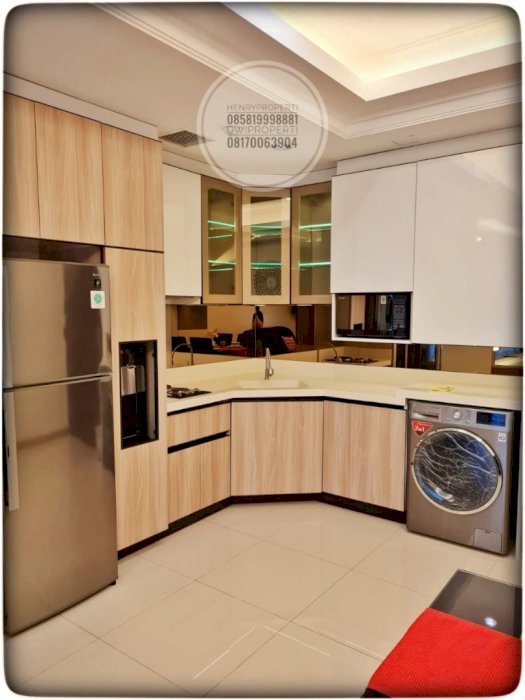 Dijual Casagrande Unit Cantik 2+1BR Full Furnish dan Full Renov