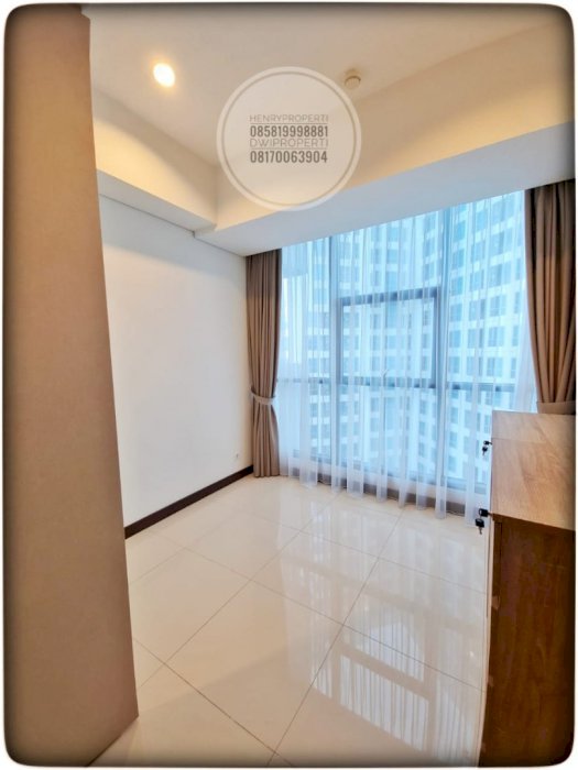 Dijual Casagrande Unit Cantik 2+1BR Full Furnish dan Full Renov