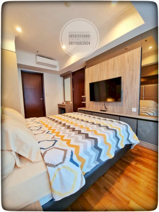 Dijual Casagrande Unit Cantik 2+1BR Full Furnish dan Full Renov