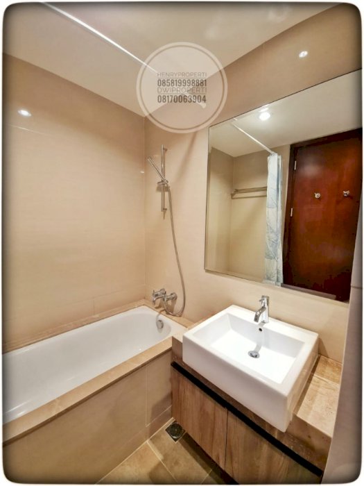 Dijual Casagrande Unit Cantik 2+1BR Full Furnish dan Full Renov