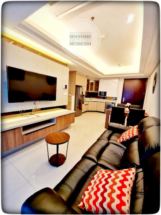 Dijual Casagrande Unit Cantik 2+1BR Full Furnish dan Full Renov
