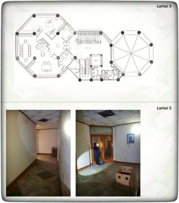 Di Jual Gedung Dibawah NJOP Jl. Buncit Raya, 6 Lantai