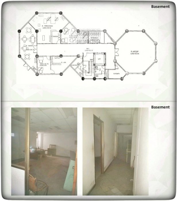 Di Jual Gedung Dibawah NJOP Jl. Buncit Raya, 6 Lantai