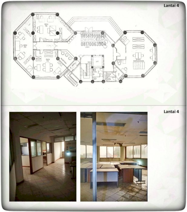 Di Jual Gedung Dibawah NJOP Jl. Buncit Raya, 6 Lantai
