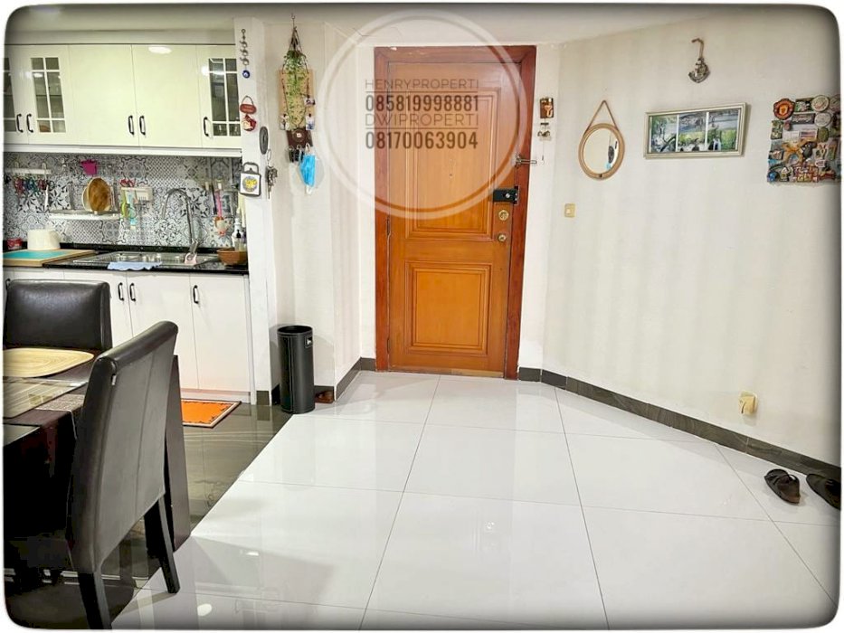 jual unit 3 kamar tidur apartemen taman anggrek condominium harga 3 M