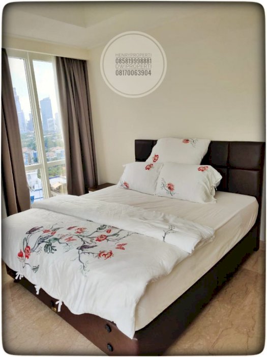 Disewa Menteng Park 3BR Private Lift Full Furnish Renov City View